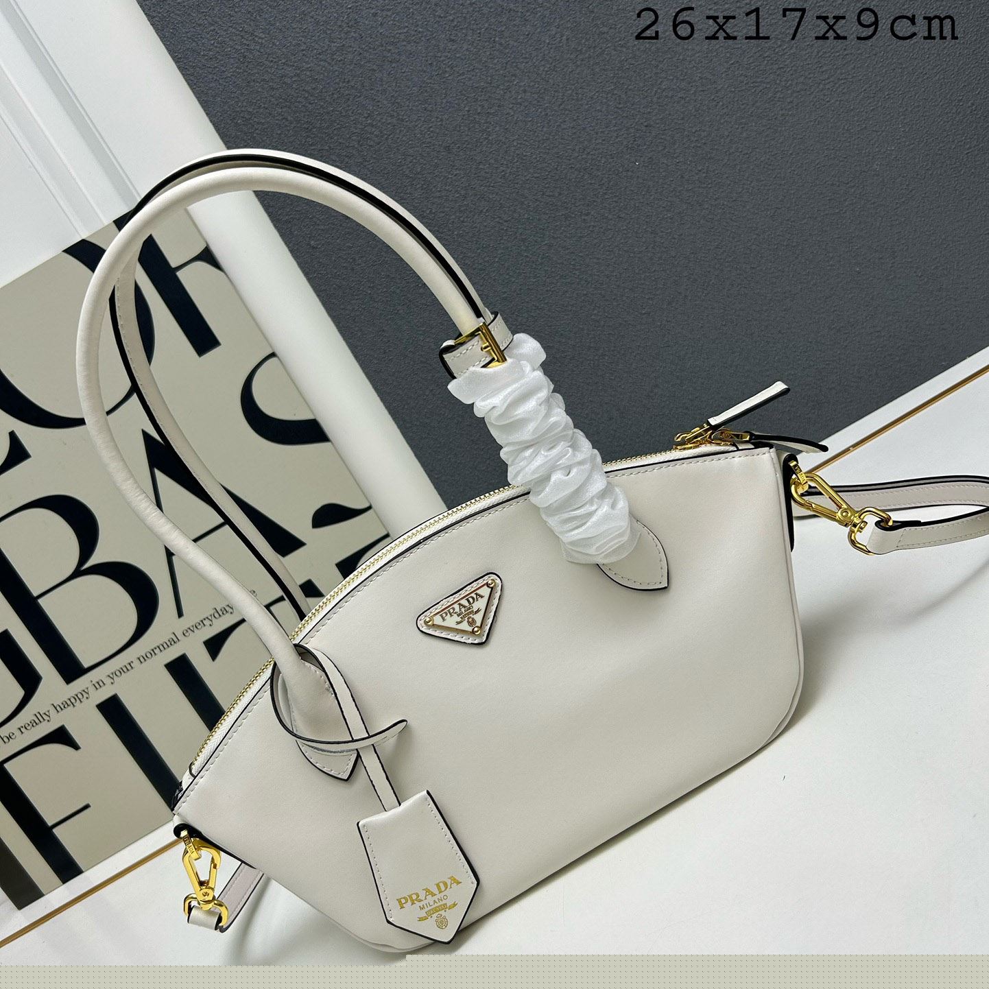 Pra*a top handle bags
